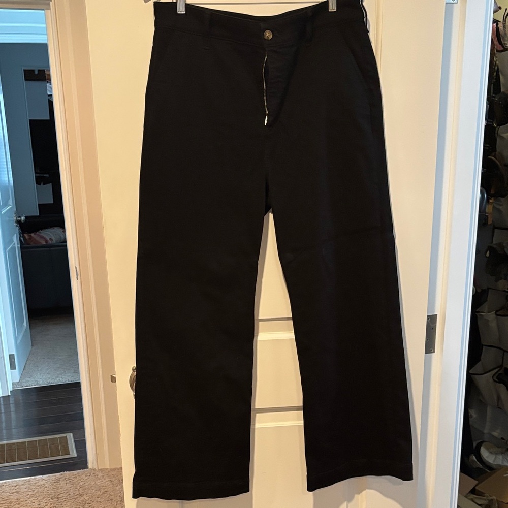 J. Crew women’s wide leg trouser jeans